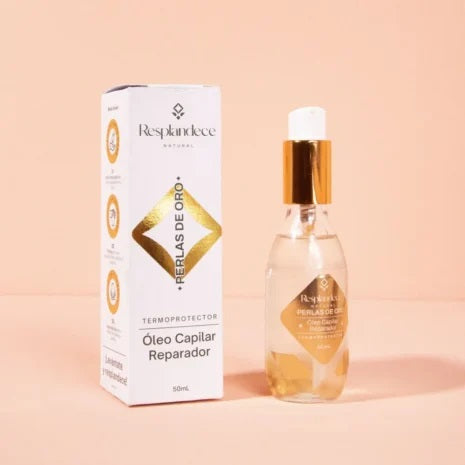 Aceite Oleo Capilar Reparador Perlas de Oro